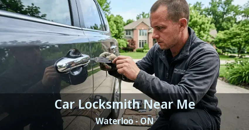 Car Locksmith Near Me Waterloo - ON