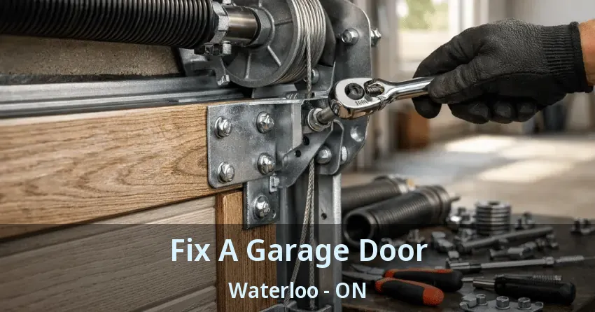 Fix A Garage Door Waterloo - ON
