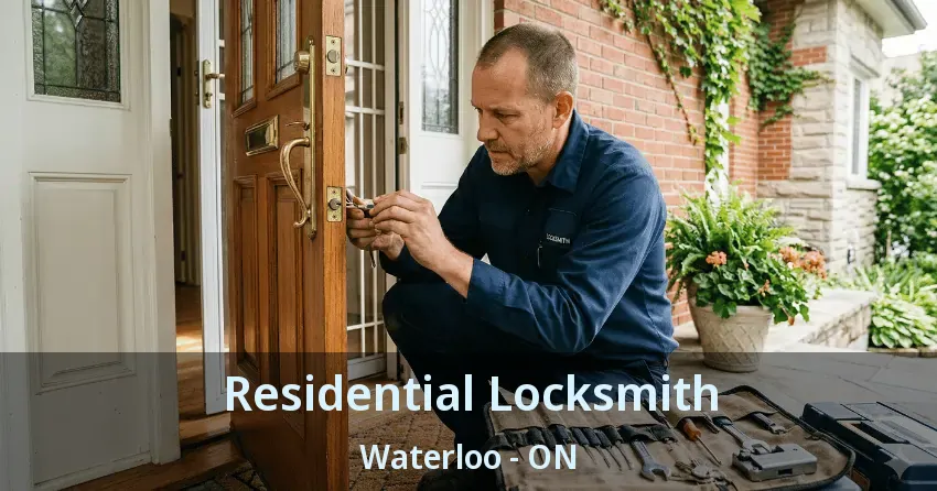 Residential Locksmith Waterloo - ON
